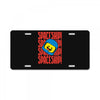 spaceship License Plate