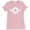 us air force retro Ladies Fitted T-Shirt