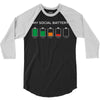 leave me alone introvert humor 3/4 Sleeve Shirt