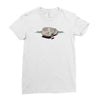 down by the river Ladies Fitted T-Shirt