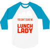 lunch lady 3/4 Sleeve Shirt