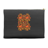pumpkin pattern Accessory Pouches