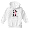 black, red and white Youth Hoodie