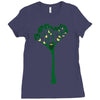 another sleepless day Ladies Fitted T-Shirt