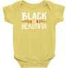 black is beautiful Baby Bodysuit