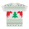 ugly sweater dinosour All Over Men's T-shirt