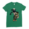 shaun boarder Ladies Fitted T-Shirt