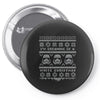 white christmas Pin-back button