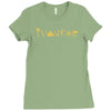 scout camp Ladies Fitted T-Shirt