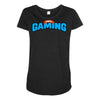 gaming color Maternity Scoop Neck T-shirt