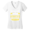 Nobody Is Perfect But If You Are A Godmother You Are Pretty Damn Close Women's V-Neck T-Shirt
