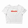 chicken of the cave Crop Top
