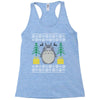totoro ugly christmas Racerback Tank