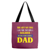soldier dad Tote Bags