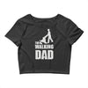 fathers day gift   the walking dad Crop Top