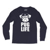 pug life dog tee new Long Sleeve Shirts
