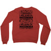 Real Kings Are Born On December 27 Crewneck Sweatshirt