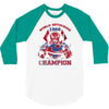 world devouring champion 3/4 Sleeve Shirt
