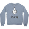 mickey fuck swag Crewneck Sweatshirt