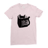 how to train your human Ladies Fitted T-Shirt