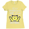purrfect day Ladies Fitted T-Shirt
