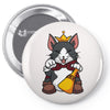 lucky cait sith Pin-back button