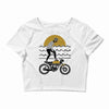 ride surf Crop Top