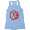 pi day logo Racerback Tank