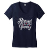 Blessed to be Called Granny Women's V-Neck T-Shirt