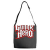 guitar hero logo Adjustable Strap Totes