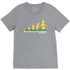 evolution of lego man V-Neck Tee