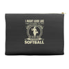 i might look like i'm playing softball Accessory Pouches