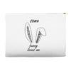 some bunny loves me Accessory Pouches