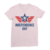 independence day Ladies Fitted T-Shirt