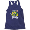 smash all the pots clearance Racerback Tank