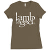 lamb of god Ladies Fitted T-Shirt