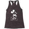 mouse screen print Racerback Tank
