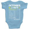 October Girl Facts Scorpio Baby Onesie