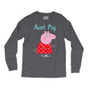 peppa pig aunt pig Long Sleeve Shirts