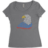 we the people Women's Triblend Scoop T-shirt