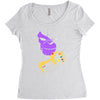the mad titan Women's Triblend Scoop T-shirt