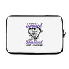i'm not spoiled my husband just loves me Laptop sleeve