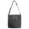 toy fiction pulp story funny Adjustable Strap Totes