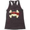 ninja pirate jolly roger Racerback Tank