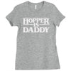 hopper is daddy Ladies Fitted T-Shirt