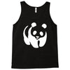 panda bear sticker vinyl decal   cute animal art car window bumper Tank Top