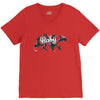 Floral Baby Bear V-Neck Tee