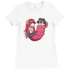 musume monster Ladies Fitted T-Shirt