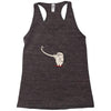 lonely traveller Racerback Tank