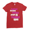 i cut hair Ladies Fitted T-Shirt
